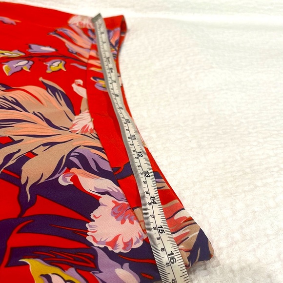 Anthroplogie NWT HD in Paris Silk Floral lined maxi skirt - Picture 13 of 13